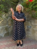 Sukienka koszulowa IRIA Grochy