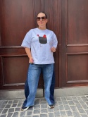 T-shirt TOMI Rivabella biały kurczak