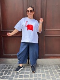 T-shirt TOMI Rivabella biały słoń