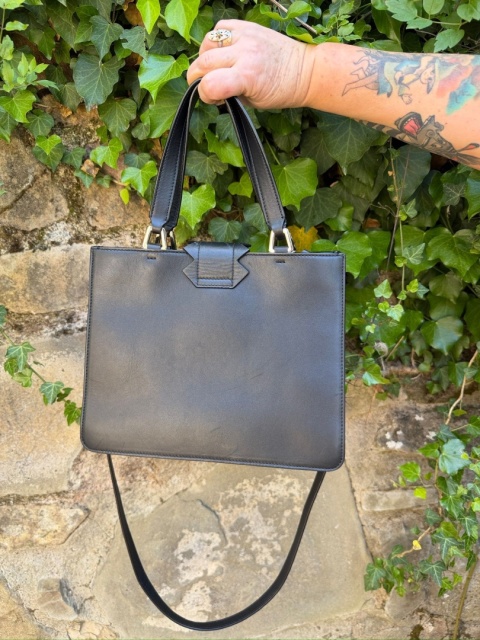 Torebka VINTAGE GIORGIO ARMANI czarna