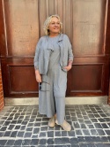Blezer kardigan BIANKA Wendy Trendy szaray