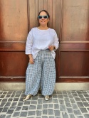 Bluzka FIDŻI Wendy Trendy len biała