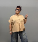 Bluzka KAMILA Rivabella camel