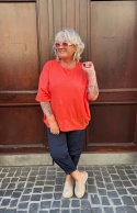 Bluzka PIXI Wendy Trendy pomarańczowa
