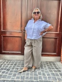 Koszula BELIA Wendy Trendy len biała