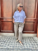 Koszula BELIA Wendy Trendy len biała