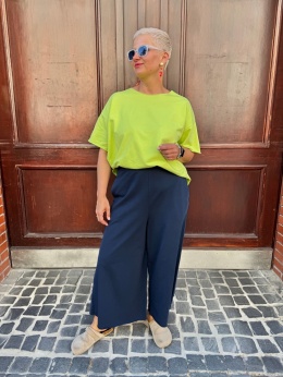 Spodnie Kuloty PRINI Wendy Trendy granatowe