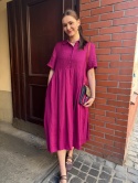 Sukienka GETI Wendy Trendy amarant