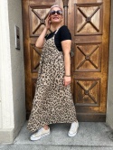 Sukienka SUE Wiya panterka beż