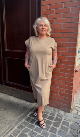 Sukienka WANDA Wendy Trendy camel