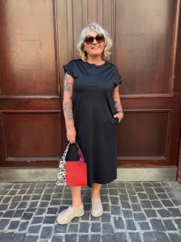 Sukienka WANDA Wendy Trendy czarna