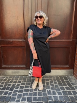 Sukienka WANDA Wendy Trendy czarna