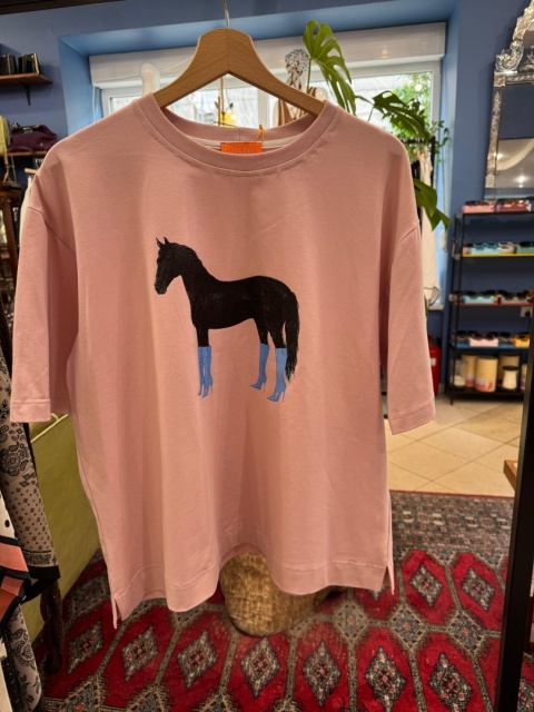 T-shirt TOMI Rivabella konik różowy