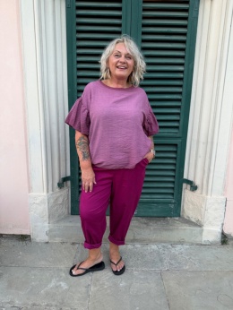 Spodnie POPI SUN SUN magenta
