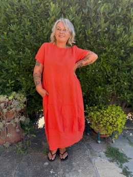 Sukienka MARGO Wendy Trendy mandarynka