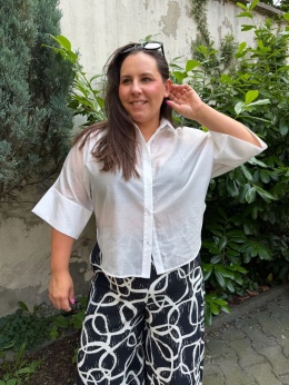 Bluzka LAMIA Wendy Trendy biała