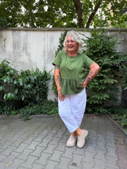 Bluzka RIBSA Wendy Trendy zielona