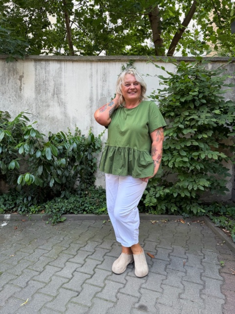 Bluzka RIBSA Wendy Trendy zielona