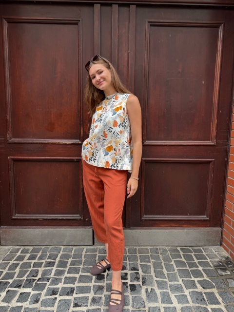 Spodnie AZOTA Wendy Trendy Orange