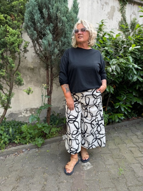 Spodnie Kuloty ADRIA Wendy Trendy jasne