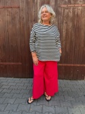 Spodnie Kuloty PRINI Wendy Trendy czerwone