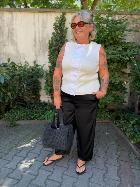Spodnie MONZA Wendy Trendy czarne