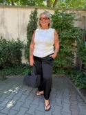 Spodnie MONZA Wendy Trendy czarne