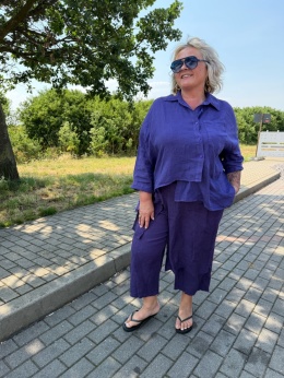 Spodnie RIA Sun Sun fiolet