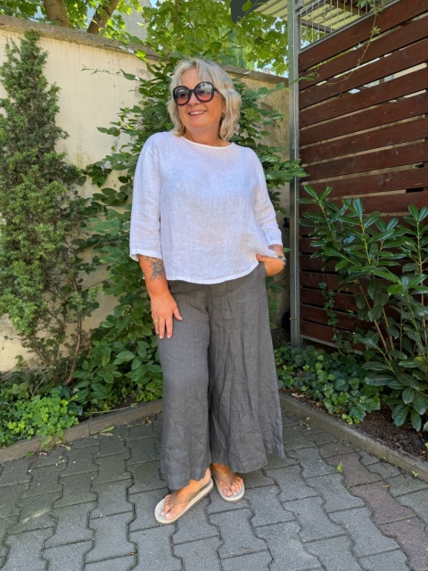 Spodnie kuloty LINO Wendy Trendy grafit