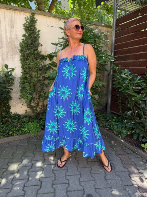 Sukienka DANA Wiya blue