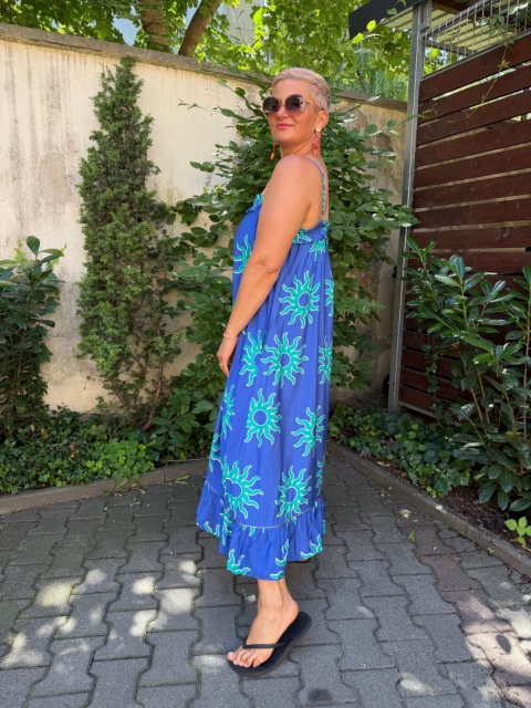 Sukienka DANA Wiya blue