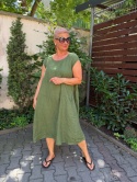 Sukienka GOSHA Wendy Trendy zielona