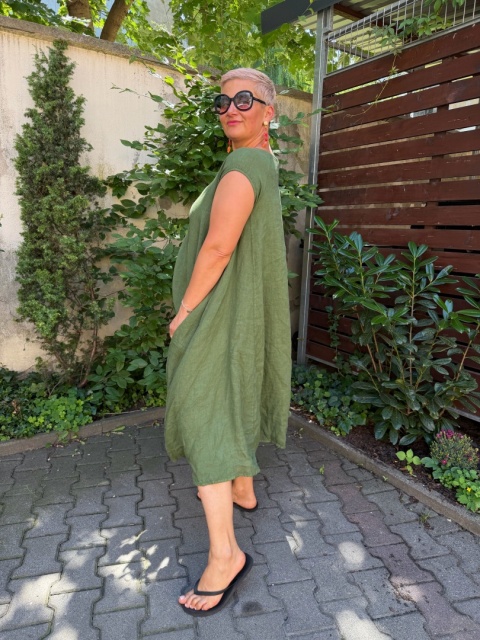 Sukienka GOSHA Wendy Trendy zielona