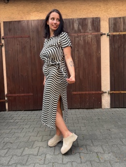 Sukienka JANA Thodami zebra