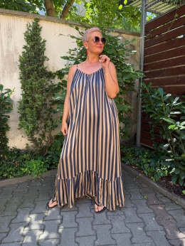 Sukienka LEXI Thodami granat
