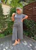 T-shirt LUNA Wiya grafit