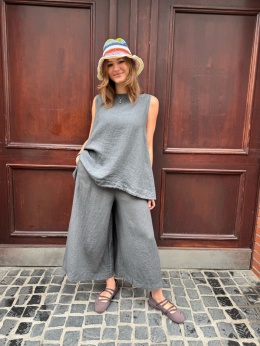 Top bluzka KARINA Wendy Trendy szary