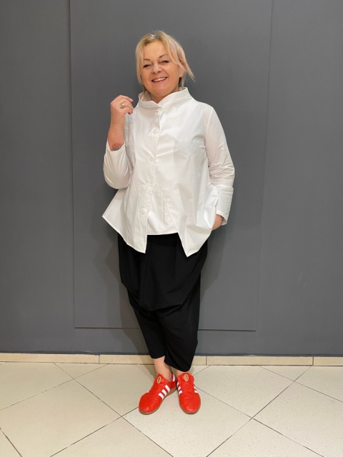 Żakiet koszula SOFIA biała Wendy Trendy