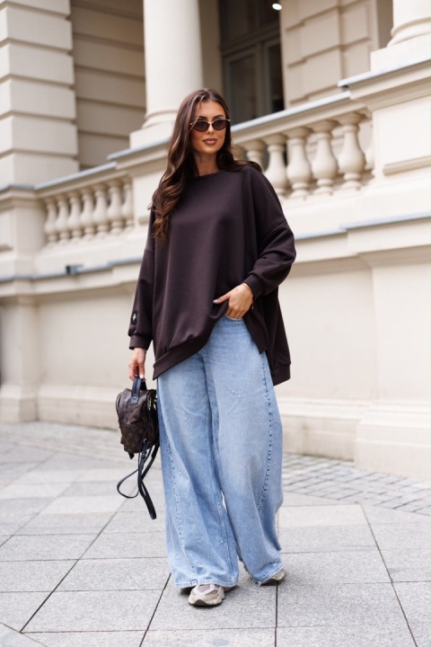 Bluza ADA Me Gusta czekoladowa