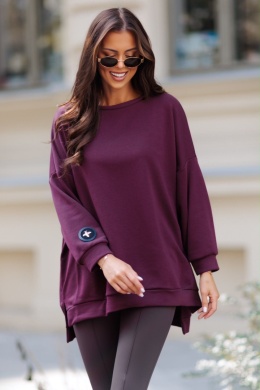 Bluza ADA Me Gusta jeżynowy