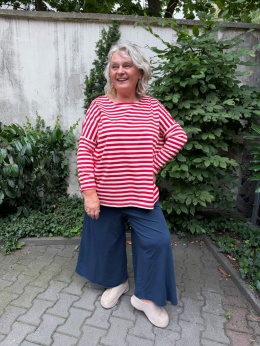 Bluza PELA Sun Sun czerwony pasek