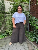Bluzka FIDŻI Wendy Trendy len biała