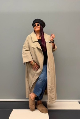Płaszcz RIWA Rivabella camel