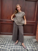Spodnie kuloty LINO Wendy Trendy brąz
