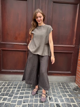 Spodnie kuloty LINO Wendy Trendy brąz