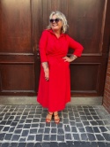 Sukienka EWA Sun Sun czerwona