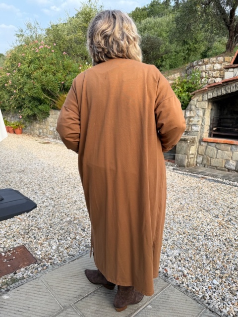 Blezer kardigan BIANKA Gioya camel