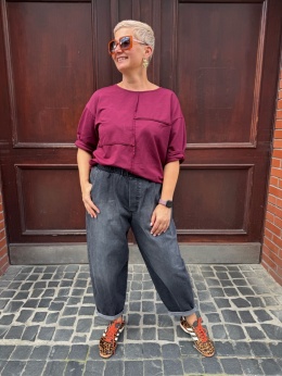 Bluza WERONA Sun Sun bordo