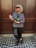 Bluzka CEZARIA Rivabella LUK szara