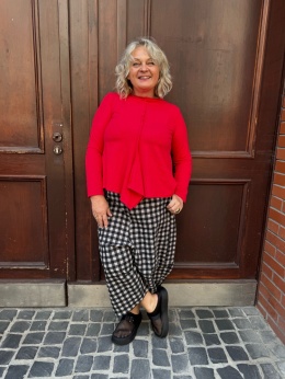 Bluzka ROCO Wendy Trendy czerwona